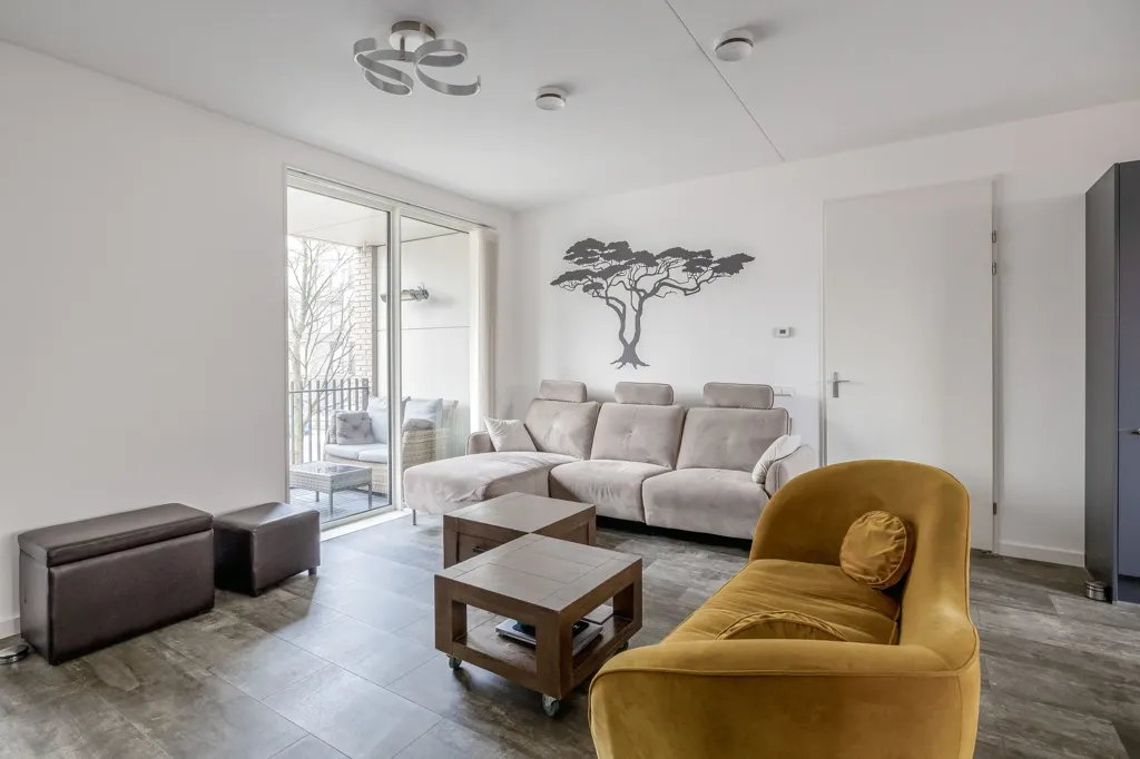 Soggiorno - Modern Flat with Balcony and Rooftop in Delfshaven