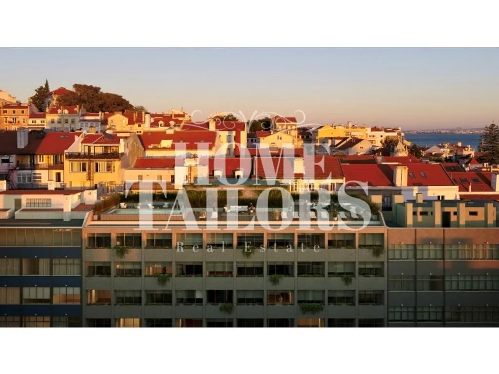 Vue aérienne - Luxury Flat with Rooftop Pool in Lisbon