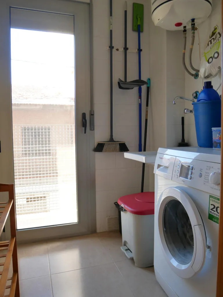 Buanderie - Apartment with Pool and Terrace in La Alberca