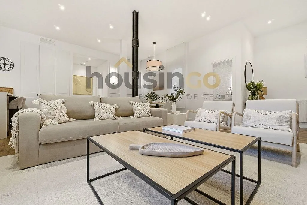 Séjour - Furnished Flat with Terrace in Salamanca
