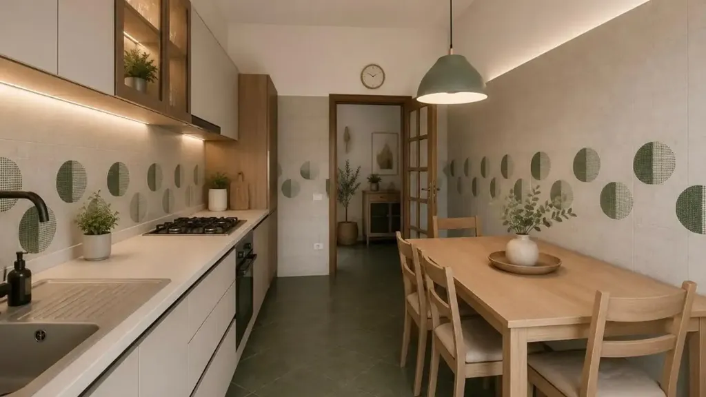 Sala da pranzo - Apartment with Terraces in Sovigliana, Vinci