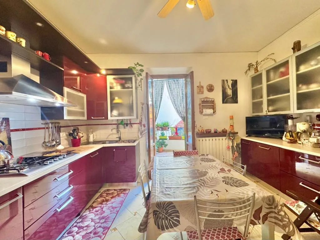 Köök - Apartment with Terrace in Florence