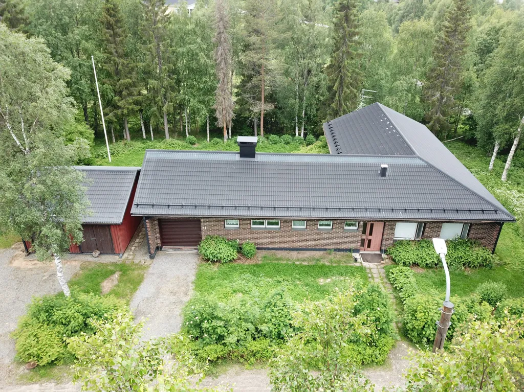 Vue aérienne - Spacious Detached House with Garden in Kolari