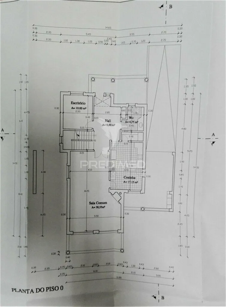 Floor Plan - Urban Plot with Construction Potential in São João das Lampas