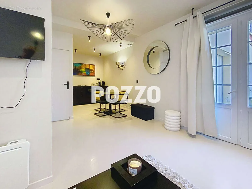 Séjour - Appartement Charmant avec Emplacement Central à Trouville-sur-Mer