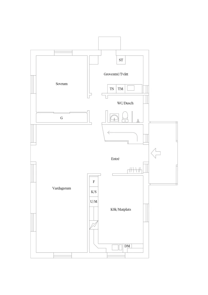 Plan - Stylish Villa with Garden in Sällinge
