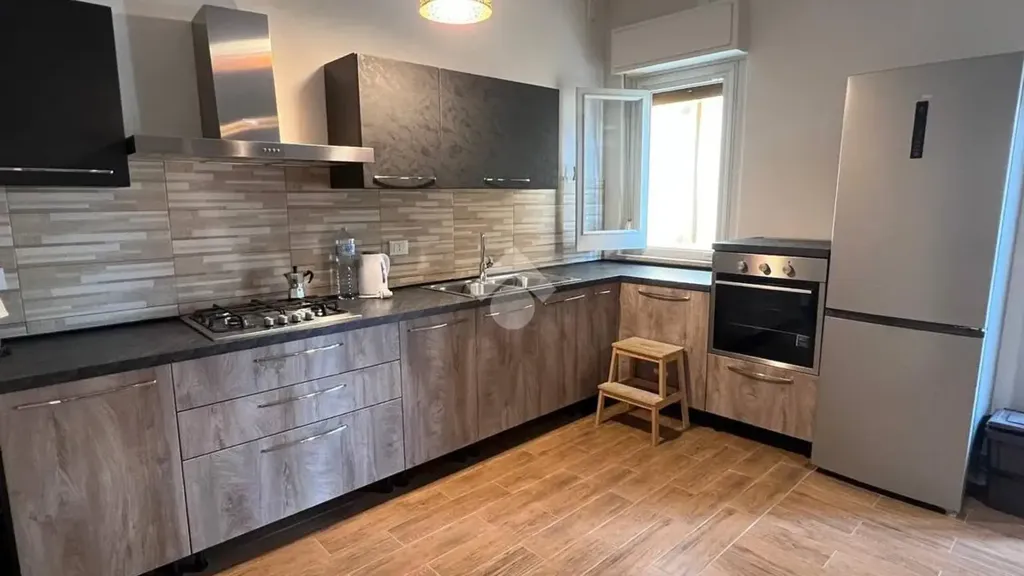 Cuisine - Modernised Apartment with Balcony in Palermo