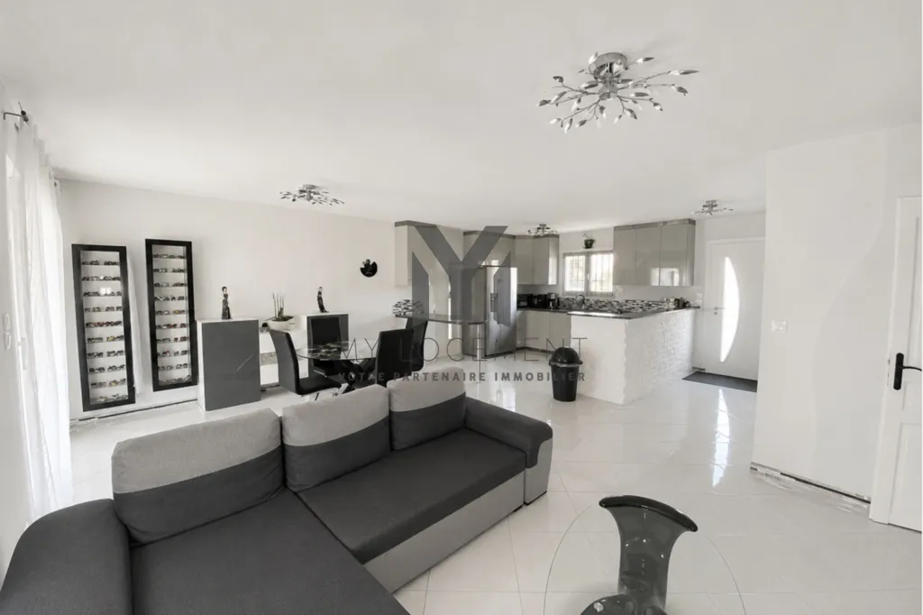 Séjour - Villa avec Piscine et Vue sur la Sainte Baume à Nans-les-Pins