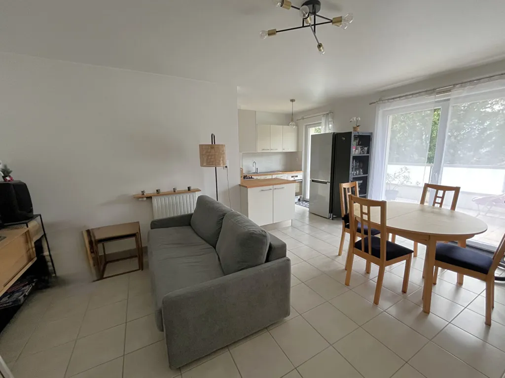 Living Room - Flat with Terrace in Saint Herblain Bourg