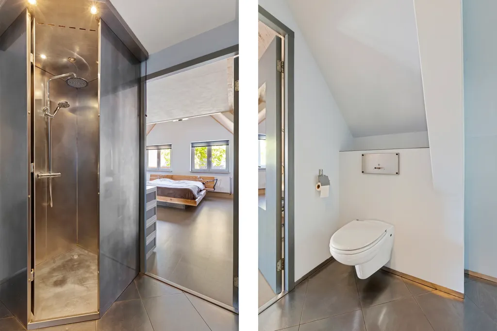 Salles de bain - Charming Detached House with Solar Panels in Westerbeek