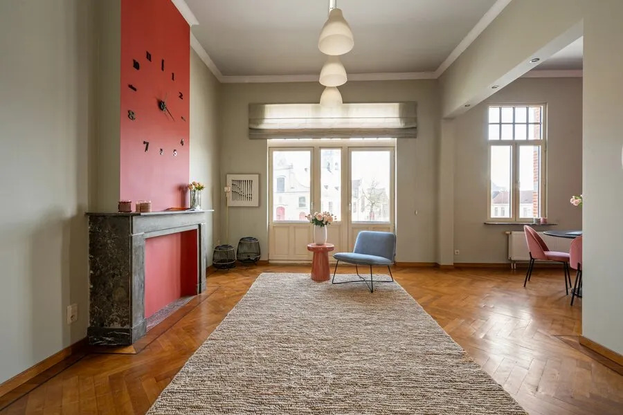 Living Room - Mixed-Use Property with River View in Rupelmonde
