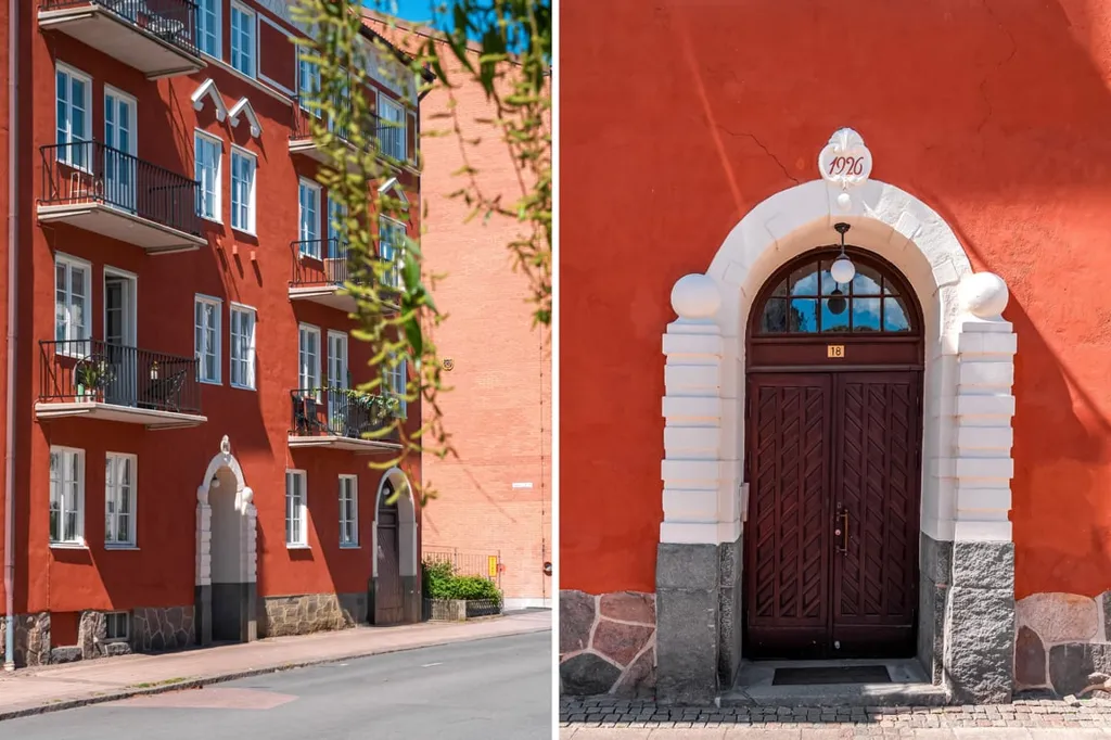 Extérieur - Charming Corner Apartment with Four-Directional Views in Kristianstad