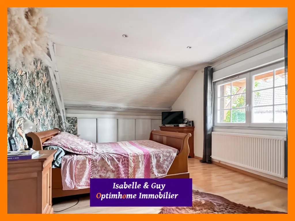 Bedrooms - Two-Home Estate with Large Garden in Eure