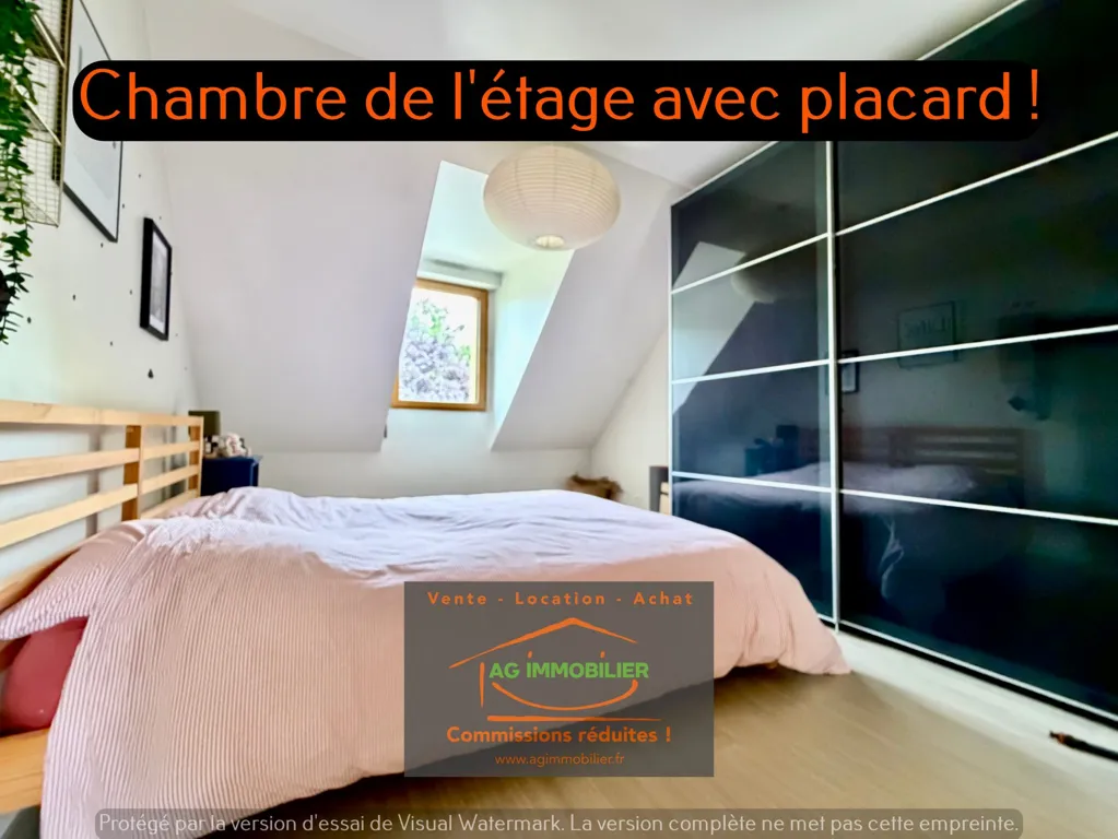 Chambres - Maison Récemment Construite avec Terrasse à Pacé