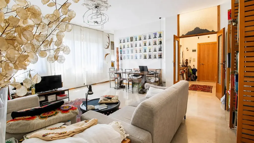 Séjour - Apartment with Balcony in Bologna