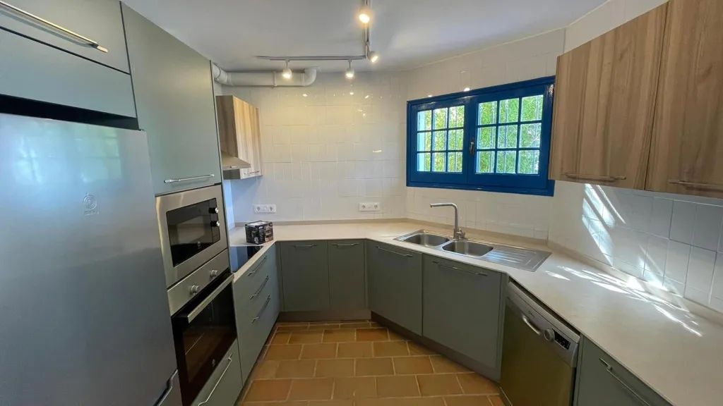 Köök - Luxury Detached House with Sea View in Blanes