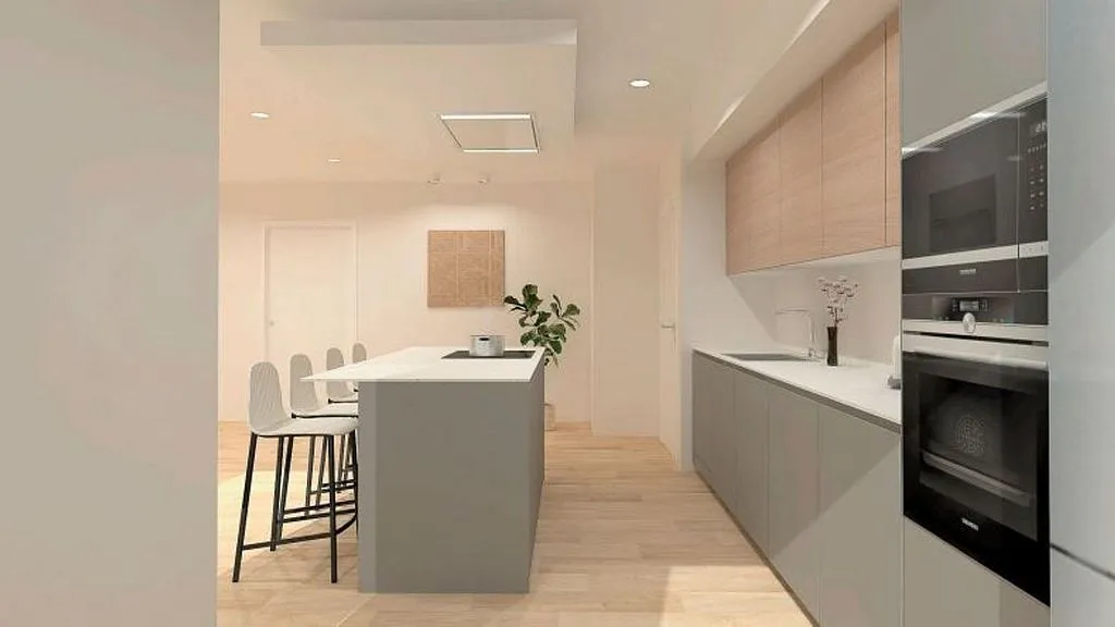 Kitchen - Chalet with Pool and Terrace in Las Rozas