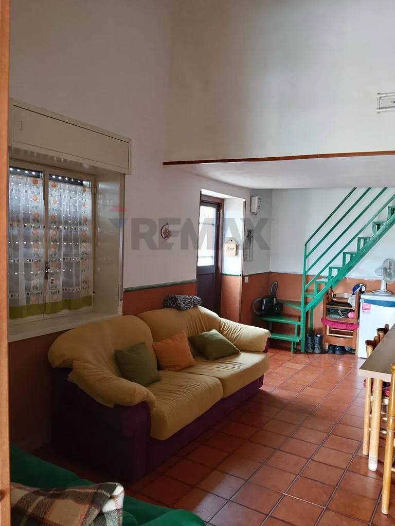 Living Room - Villa with Terrace in Caltanissetta