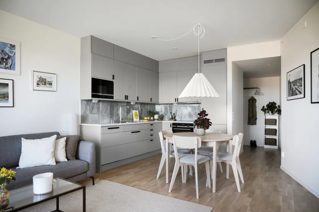 Sala da pranzo - Modern Flat with Terraces in Göteborg