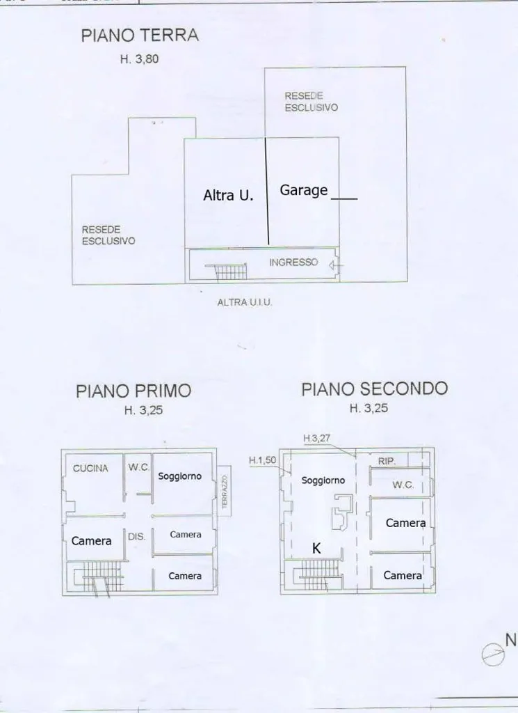 Plan - Luxury Villa with Private Garden in Prato