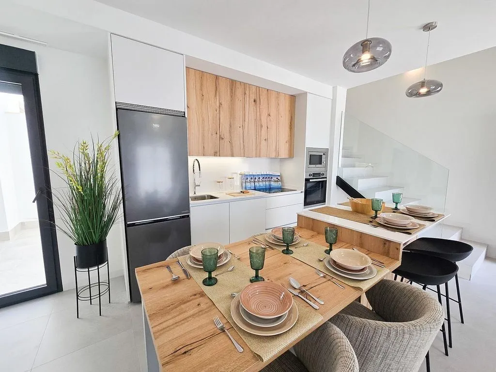 Cuisine - Chalet with Pool and Terrace in Roldán