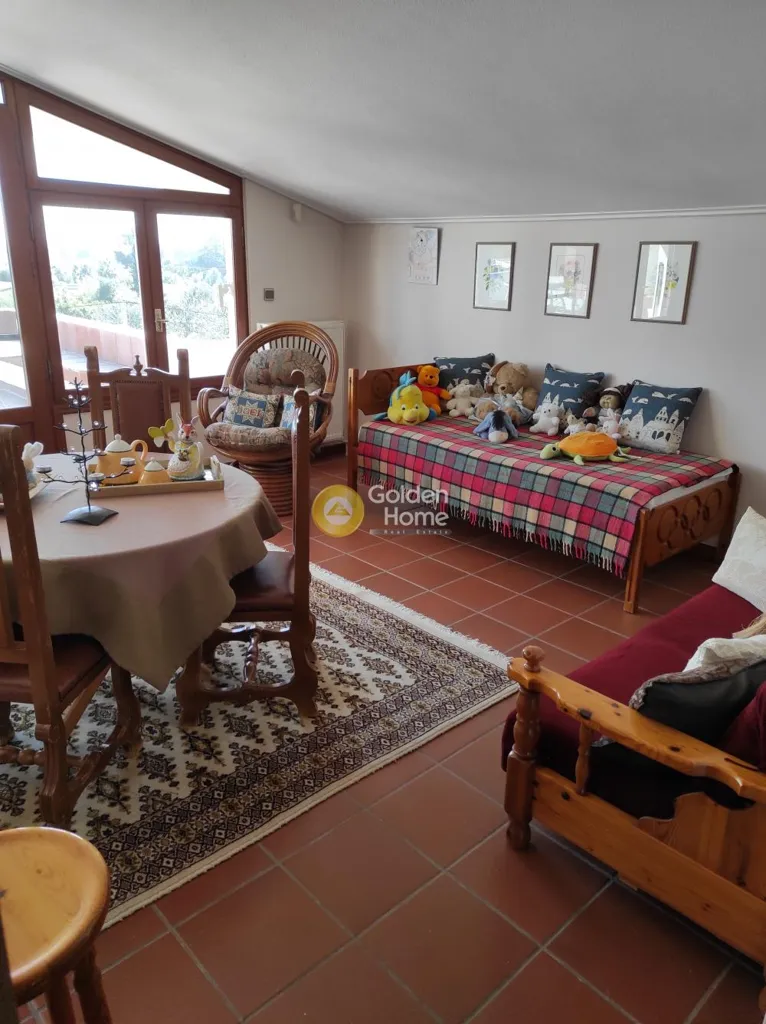 Söögituba - Apartment with Sea View in Marathónas