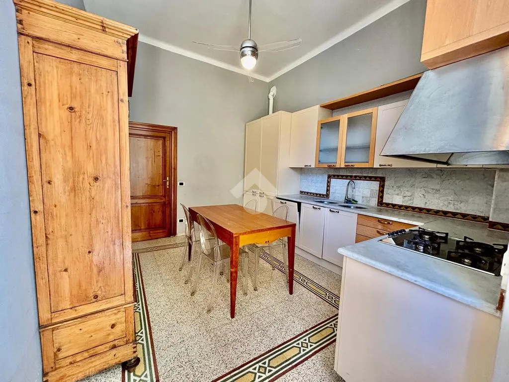 Cuisine - 1930s Apartment with Balcony in Florence