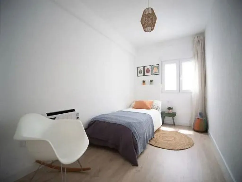 Bedrooms - Ground Floor Flat with A/C in Eixample Centre