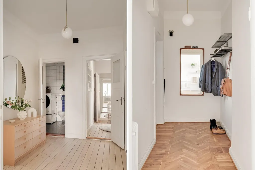 Entrée - Charming Corner Apartment with Four-Directional Views in Kristianstad