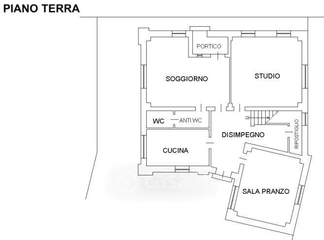 Plan - Villa with Terraces near Nimis Centre