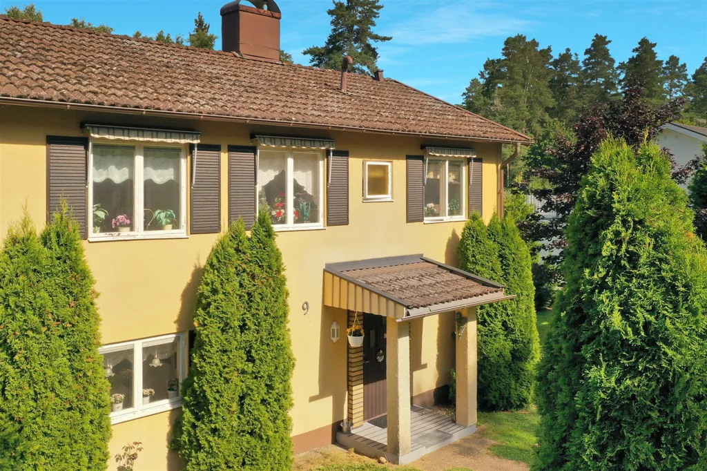Vista aerea - Villa with Garden and Stream in Kvillsfors