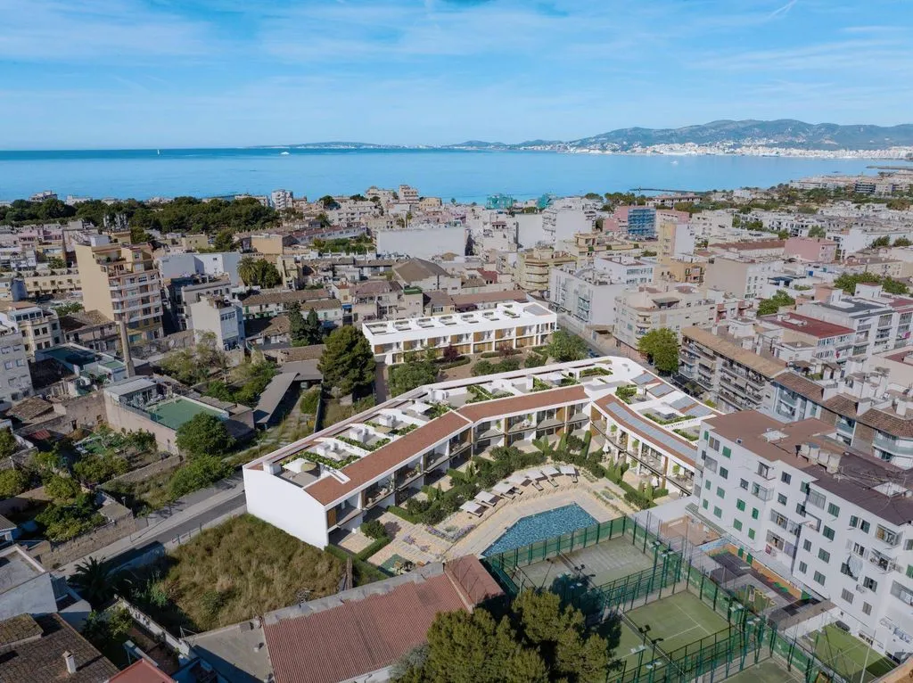 Vue aérienne - Luxury Penthouse with Pool in Palma de Mallorca