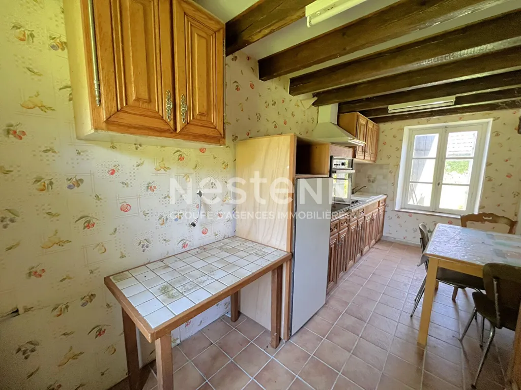 Cuisine - Longère 2 Chambres avec Terrain à Menetou-sur-Nahon