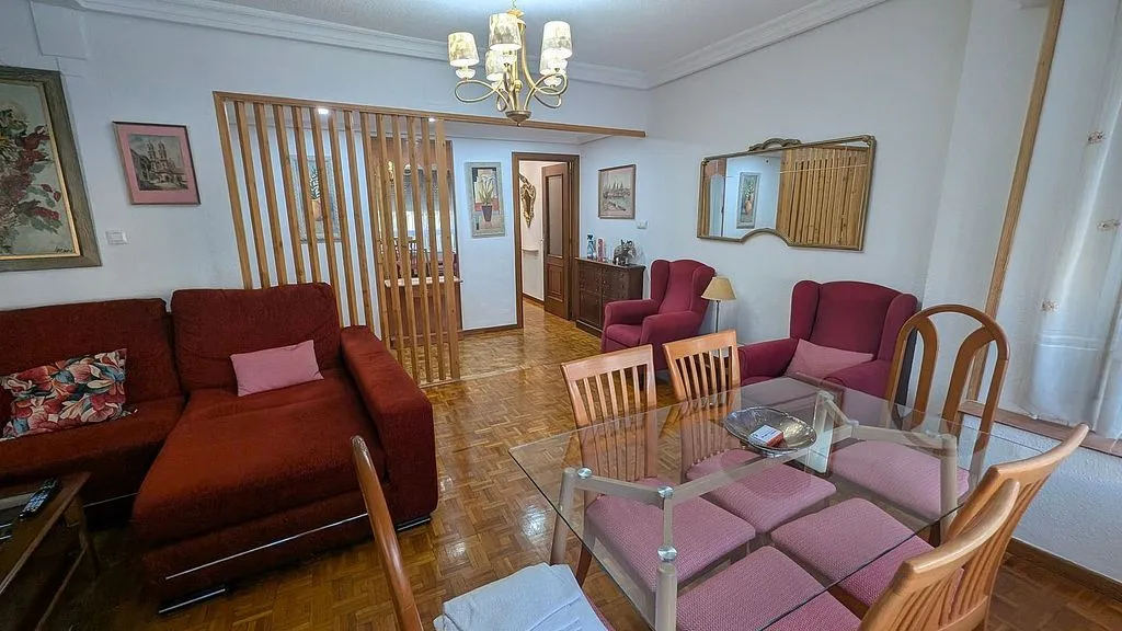 Séjour - Furnished Flat with Balcony in Puertollano Centre