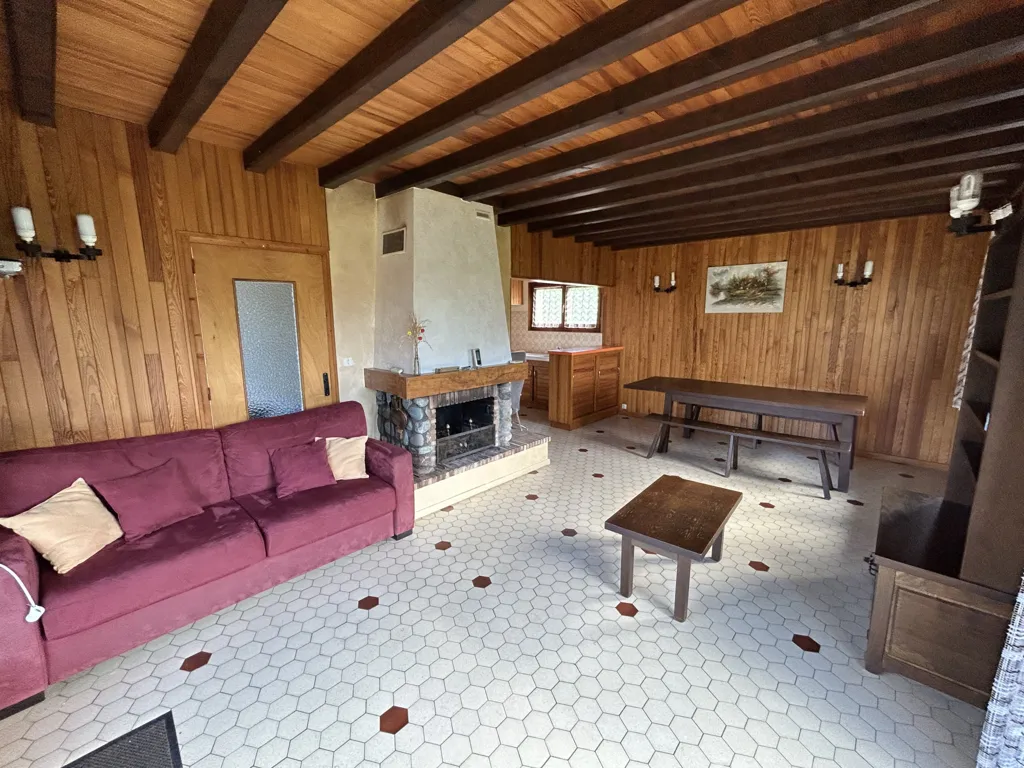 Séjour - Chalet avec Balcon près des Pistes de Ski