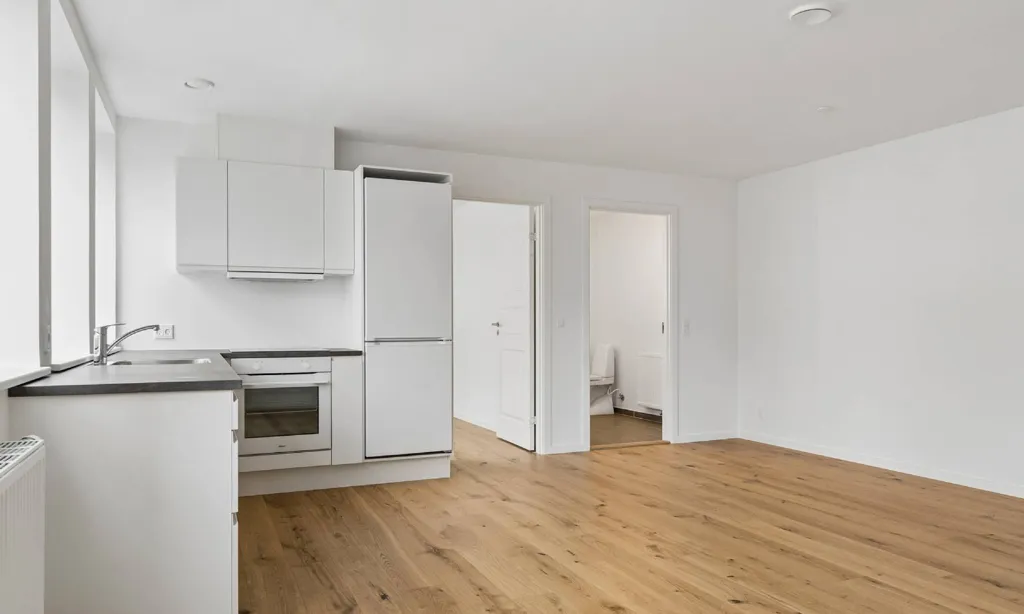 Köök - Modern Flat with Open Plan in Næstved