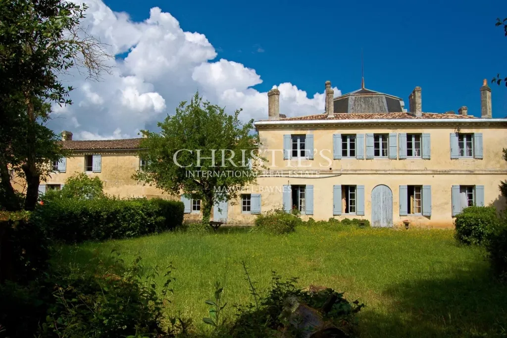 Extérieur - Maison de Maître avec Parc à Blaye