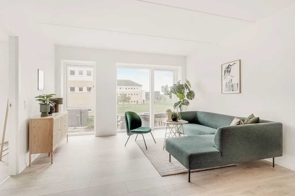 Soggiorno - 3-Bedroom Flat in Taastrup