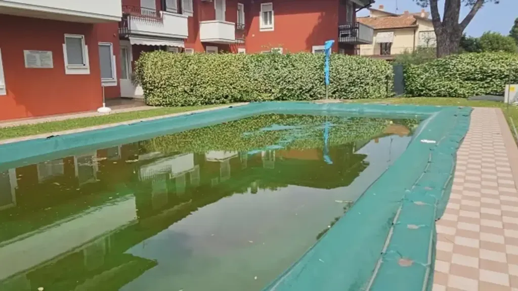 Piscine - Penthouse with Pool in Sirmione