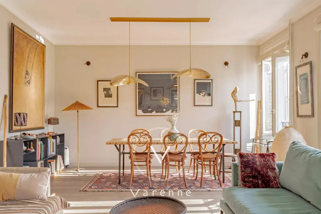 Séjour - Duplex avec Vue sur l'Avenue de Breteuil, VIIe Arrondissement