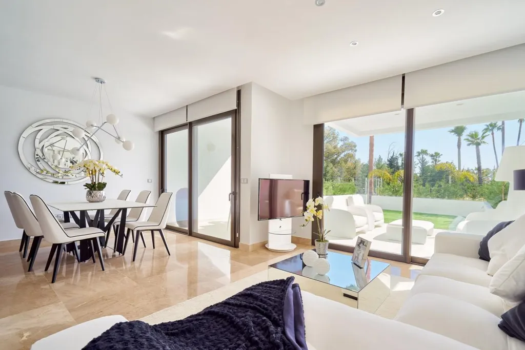 Séjour - Duplex House with Private Garden in Marbella