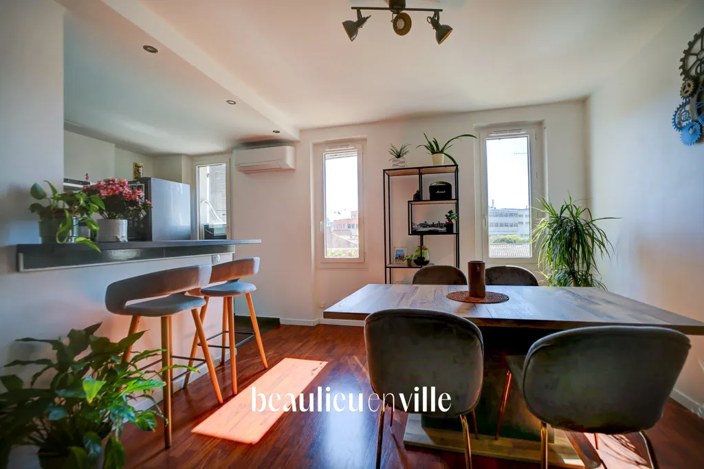 Salle à manger - Appartement T3 Calme avec Vue sur Deux Rues à La Ciotat