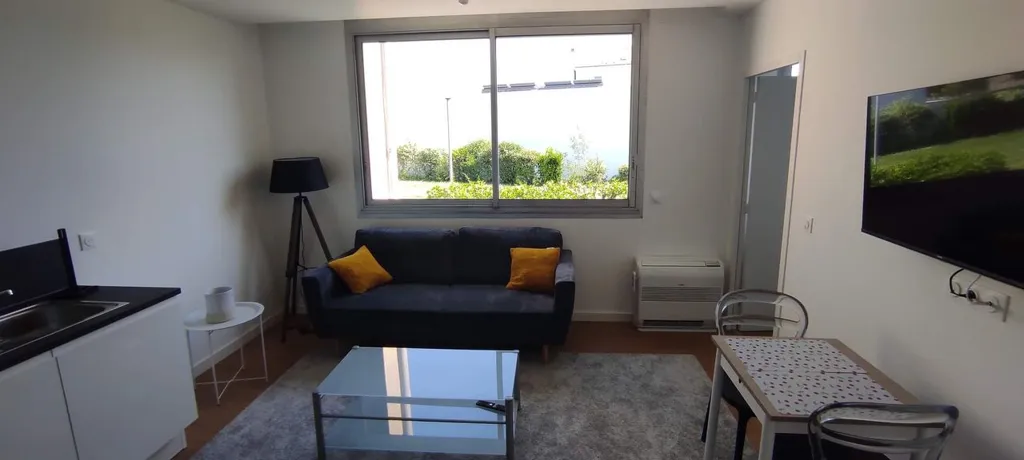 Séjour - Appartement Meublé T2 à Angers