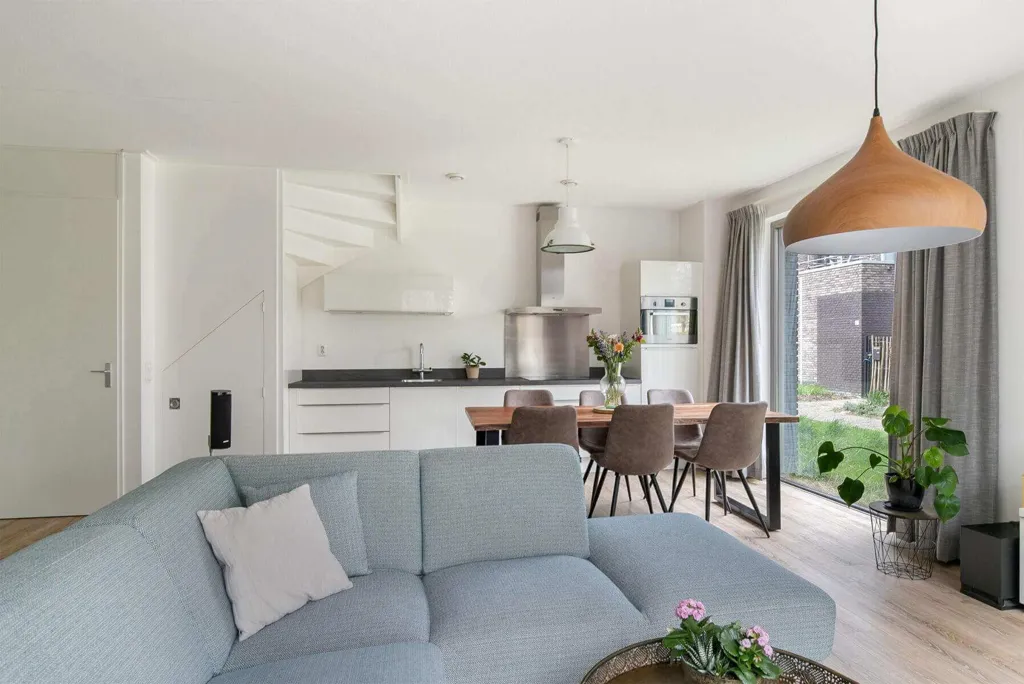 Séjour - Modern Corner House with Garden in Zeist
