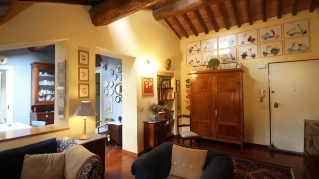 Séjour - Renaissance Villa Apartment in Siena