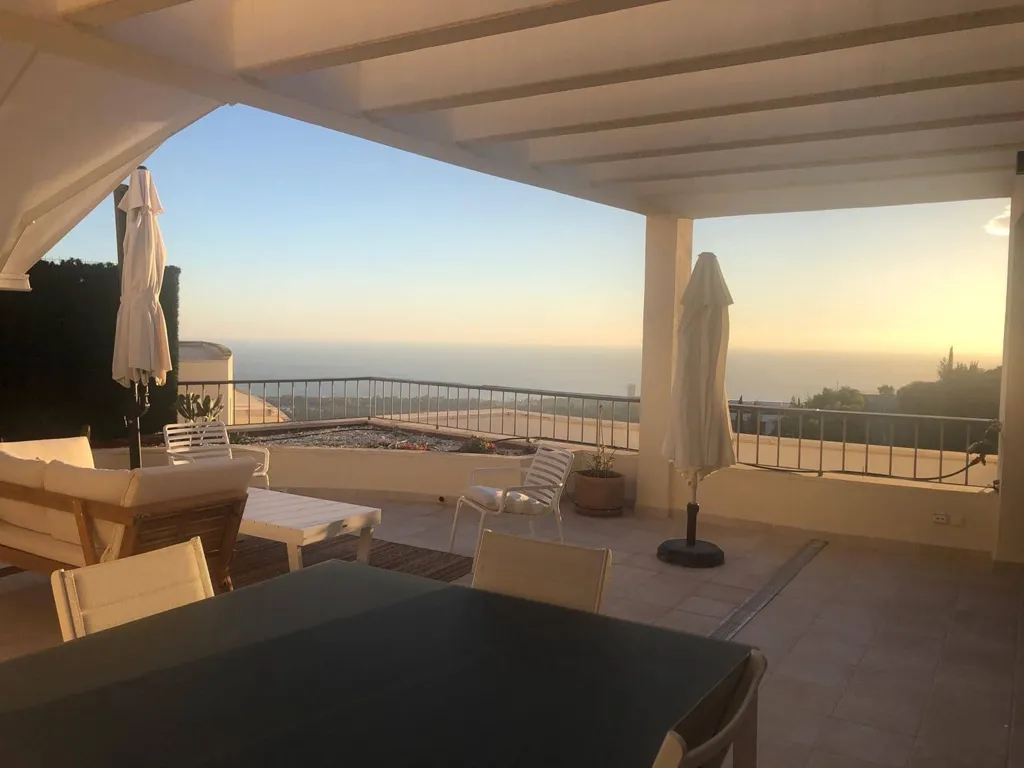 Terrass - Penthouse with Sea View in Marbella