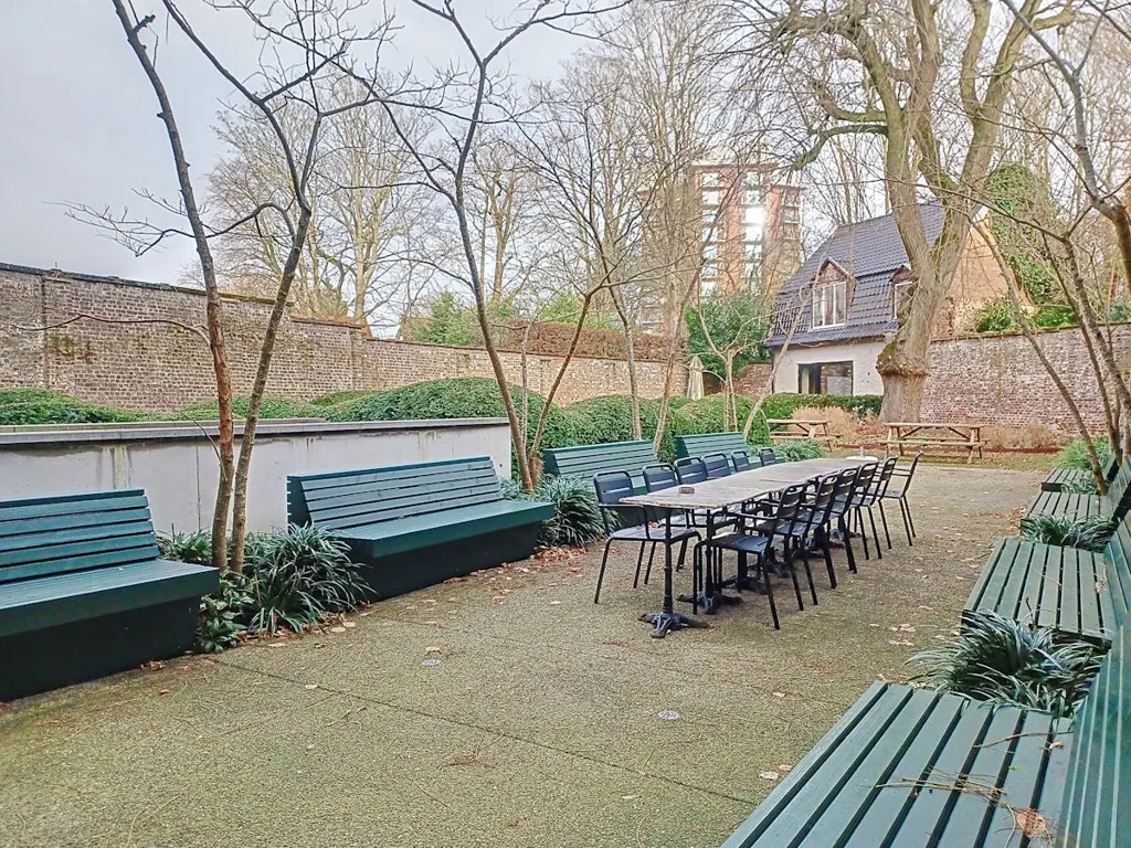 Jardin - Kantoor avec Vue sur l'Eau à Gand
