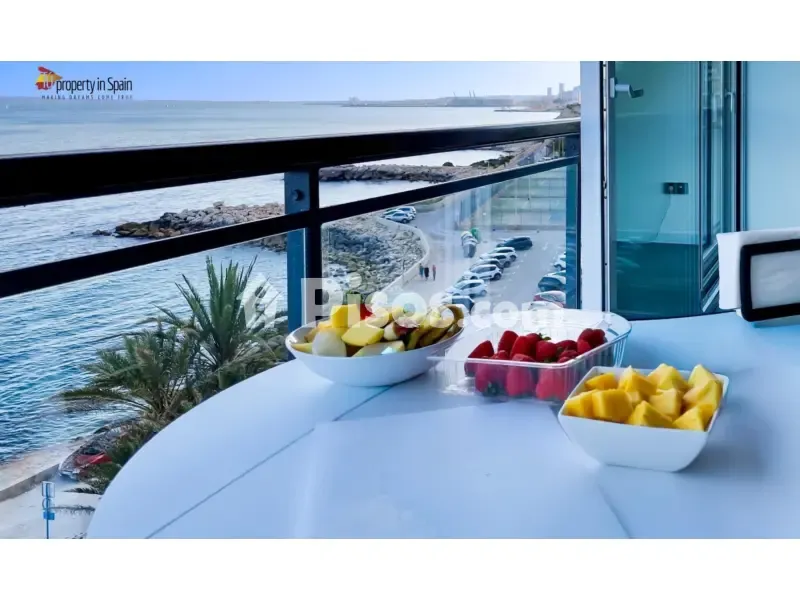 Balcone - Seafront Apartment with Elevator in El Caba