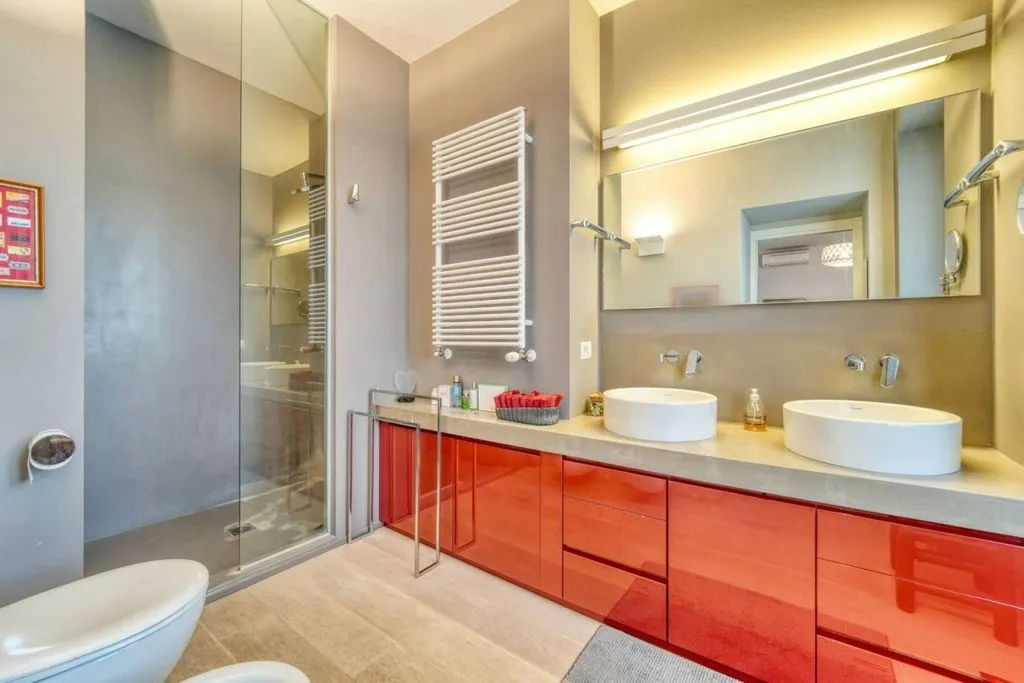 Salles de bain - Luxury Apartment with Triple Exposure in Milan