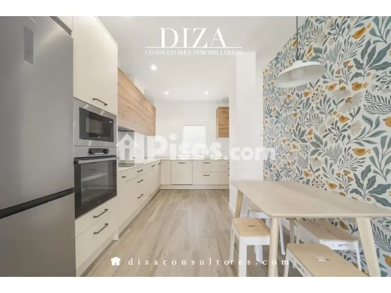 Köök - Apartment with Terrace in Retiro, Madrid